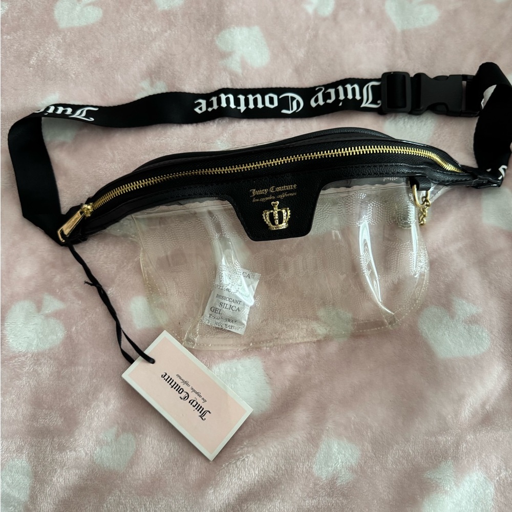 Juicy Couture Black and White Belt